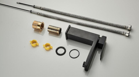 Смеситель ALMAes Fango TVZ-0934 на раковину черный