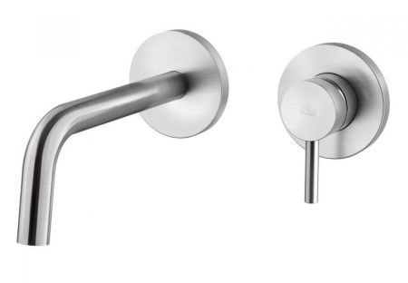 Смеситель Paffoni Light LIG006ST70 встраиваемый в стену сталь без термостата