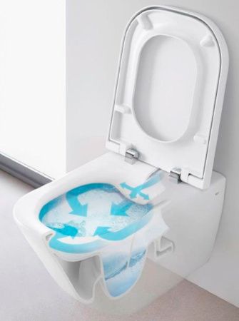 Чаша унитаза подвесная Roca The gap 734647L000 цвет белый без сиденья безободковая смыв торнадо