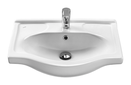 Раковина мебельная керамическая Santek Селигер 60 1.WH11.0.268 60х50 накладная цвет белый
