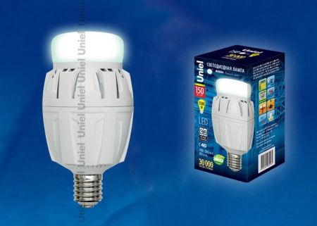 Лампа светодиодная Uniel LED-M88 LED-M88-150W/DW/E40/FR ALV01WH картон