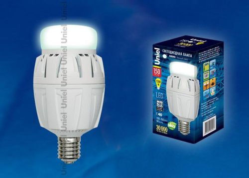 Лампа светодиодная Uniel LED-M88 LED-M88-150W/DW/E40/FR ALV01WH картон - фото 2