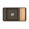 Кухонная мойка Aquaton Беллис 1A724832BS280 87х51 цвет коричневый