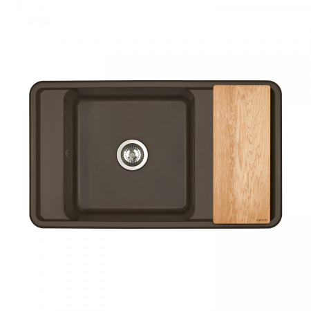Кухонная мойка Aquaton Беллис 1A724832BS280 87х51 цвет коричневый