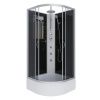 Душевая кабина Niagara Classic 35021434BKTG 100х100 четверть круга без крыши ориентация универсальная