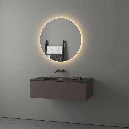 Зеркало с подсветкой Evoform Ledshine BY 2655 80х80 подвесное