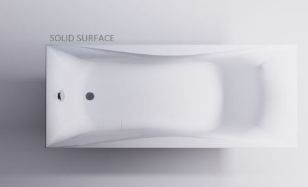 Ванна из искусственного камня Astra-Form Вега 01010067 170х70 пристенная прямоугольная с ножками