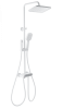 Душевая стойка Wonzon & Woghand Muse WW-B3112-MW настенная цвет белый с термостатом