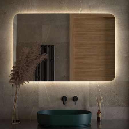 Зеркало с подсветкой Defesto OPTI DF 2810RH 120х80 подвесное