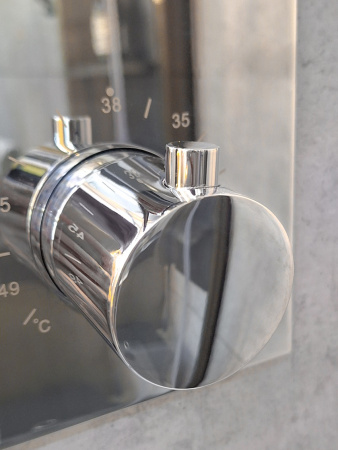 Душевая система AltroBagno Unione AltroBagnoUnione040407Cr встраиваемая в стену