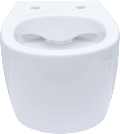 Чаша унитаза подвесная Allen Brau Fantasy 4.11004.20 цвет белый без сиденья безободковая каскадный смыв