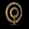 Настольная лампа Delight Collection Quartz Halo (Куартз Хало) MT20020154-2A satin gold