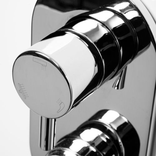 Смеситель для ванны и душа WasserKRAFT Dinkel 5800 5871 встраиваемый хром - фото 3
