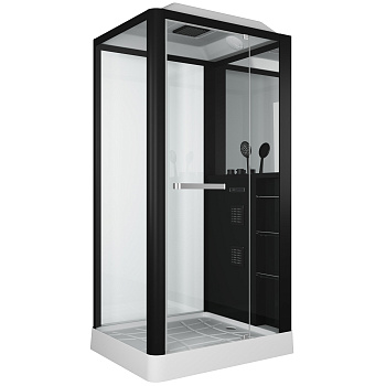 Душевая кабина Grossman GR223 110х90 прямоугольная с крышей ориентация универсальная Душевая кабина Grossman GR223 110х90 прямоугольная с крышей ориентация универсальная