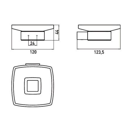 Мыльница Emco Loft 0530 016 00