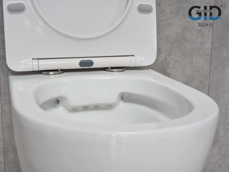 Унитаз подвесной Gid Convexo 61107Y белый с сиденьем микролифт безободковый смыв торнадо