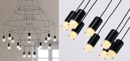 Светильник подвесной ImperiumLoft Vibia Wireflow (Вибиа Вирефлов) 75118-22