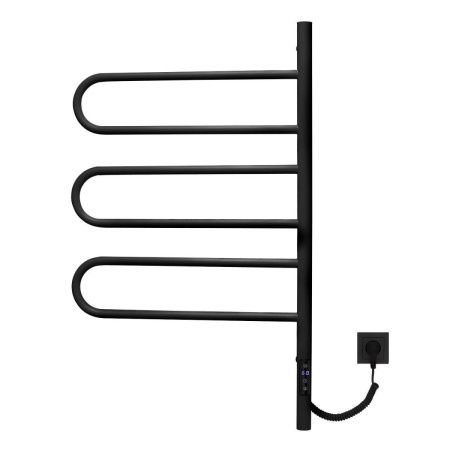 Полотенцесушитель электрический Vincea VTD-1R2CBE 50х80 черный