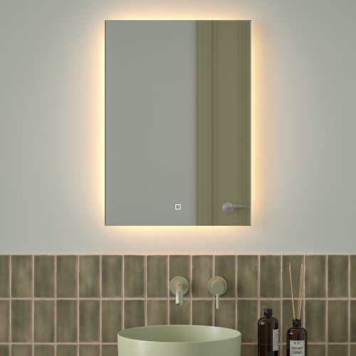 Зеркало с подсветкой Defesto GLOW DF 2514S 50x70 - фото 3