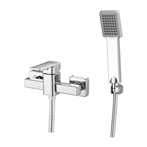 Смеситель для ванны и душа G.Lauf NEB NEB5-A123 настенный хром - фото 2