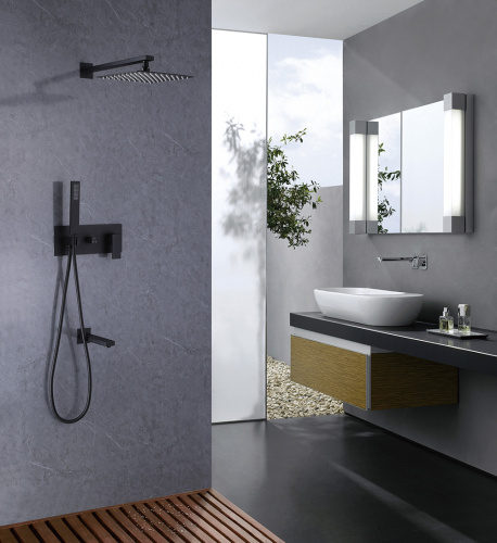 Душевая система ABBER AF8217B встраиваемая в стену - фото 2