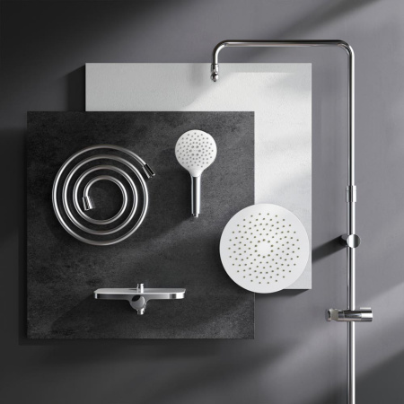 Душевая стойка Am.Pm Like F0780200 настенная цвет хром