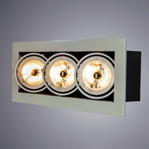 Светильник встраиваемый Arte Lamp Cardani Medio (Цардани Медио) A5930PL-3WH - фото 5