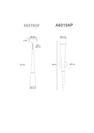 Светильник подвесной Arte Lamp Sabik (Сабик) A6576SP-1CC