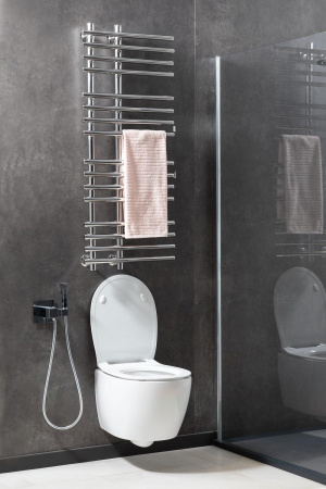 Чаша унитаза подвесная Allen Brau Fantasy 4.11004.20 цвет белый без сиденья безободковая каскадный смыв