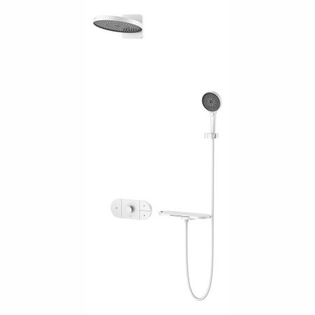 Душевая система Vincea VSFW-2F12TMW встраиваемая в стену цвет белый с термостатом
