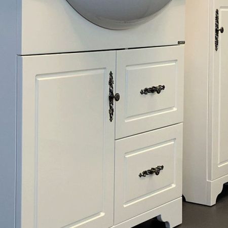 Тумба с раковиной Comforty Севилья 00-00003083CF 90х50 напольная цвет белый
