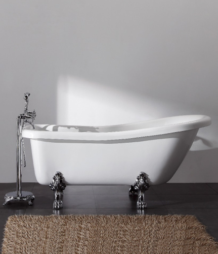 Ванна акриловая Cerutti SPA CT9321 170х74 отдельностоящая асимметричная - фото 2