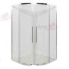 Душевой уголок AvaCan HC120 120х120 стекло прозрачное профиль хром без поддона