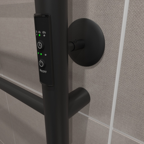 Полотенцесушитель Тругор Аспект Пэк сп АспектПэксп1/6040чернВГП 43х60 электрический черный - фото 5