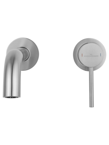 Смеситель для раковины Wonzon & Woghand STICK WW-88869017-BN встраиваемый в стену никель - фото 3