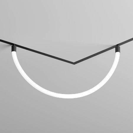 Трековый однофазный светильник Denkirs Smart Ray (Смарт Раы) DK8060-BK