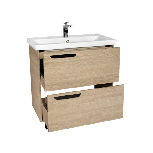 Тумба под раковину Viant КЕЛЬН VKEL80FOSD-T2Y 77х44х72 напольная цвет бежевый - фото 3