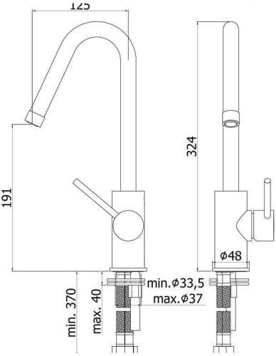 Смеситель Paffoni Light LIG978CR на раковину хром - фото 2