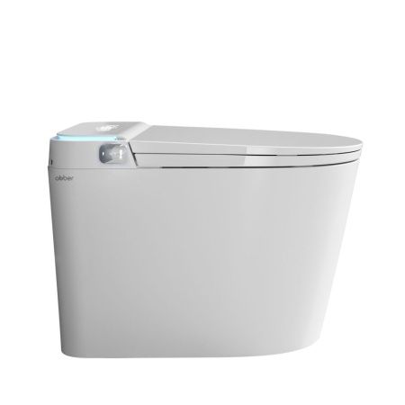 Унитаз приставной Abber Bequem AC1117S белый с сиденьем микролифт импульсный смыв