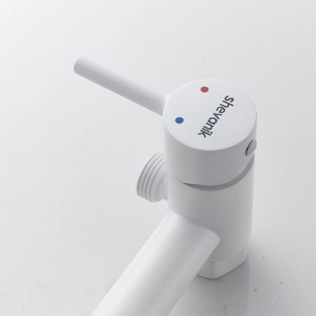 Гигиенический душ со смесителем Shevanik S107C белый
