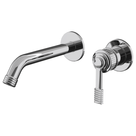 Смеситель для раковины Remer Atelier AL15P встраиваемый в стену хром