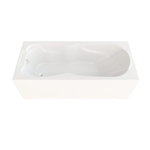 Ванна акриловая Тритон Цезарь Н0000099993 180х80 пристенная прямоугольная без каркаса - фото 2 Ванна акриловая Тритон Цезарь Н0000099993 180х80 пристенная прямоугольная без каркаса - фото 2