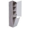 Шкаф-пенал Grossman Талис 303508 40х150 подвесной цвет белый/серый