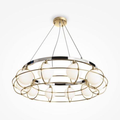 Светильник подвесной Maytoni Carcass Modern MOD312PL-10GCH - фото 3