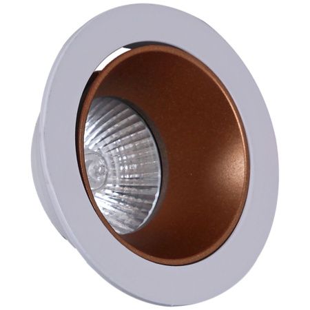 Светильник точечный Reluce 16085-9.0-001PT MR16 WT+ROSE GD