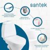 Унитаз-компакт напольный с бачком Santek Римини 1WH302130 белый с сиденьем каскадный смыв