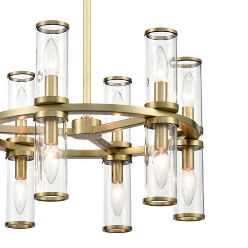 Люстра на штанге Delight Collection MD2061-12B br.brass - фото 3