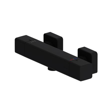 Смеситель для душа Damixa Gala 536000300 настенный черный с термостатом