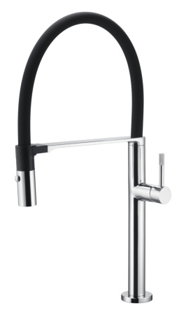 Смеситель для кухни Boheme Uno 114-CR на мойку хром