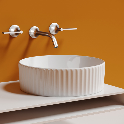 Раковина Ceramica Nova ELEMENT 36 см CN6057 накладная цвет белый - фото 3